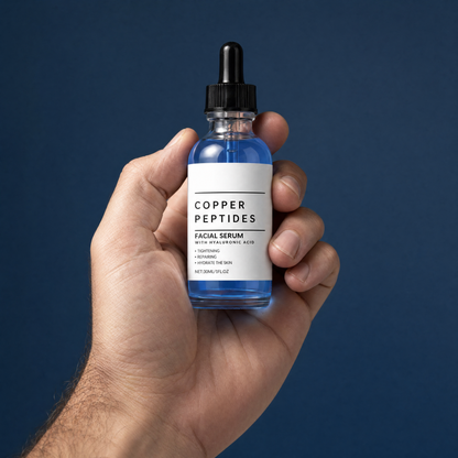 Copper Peptide Serum — GHK-Cu + Hyaluronic Acid (30ml)